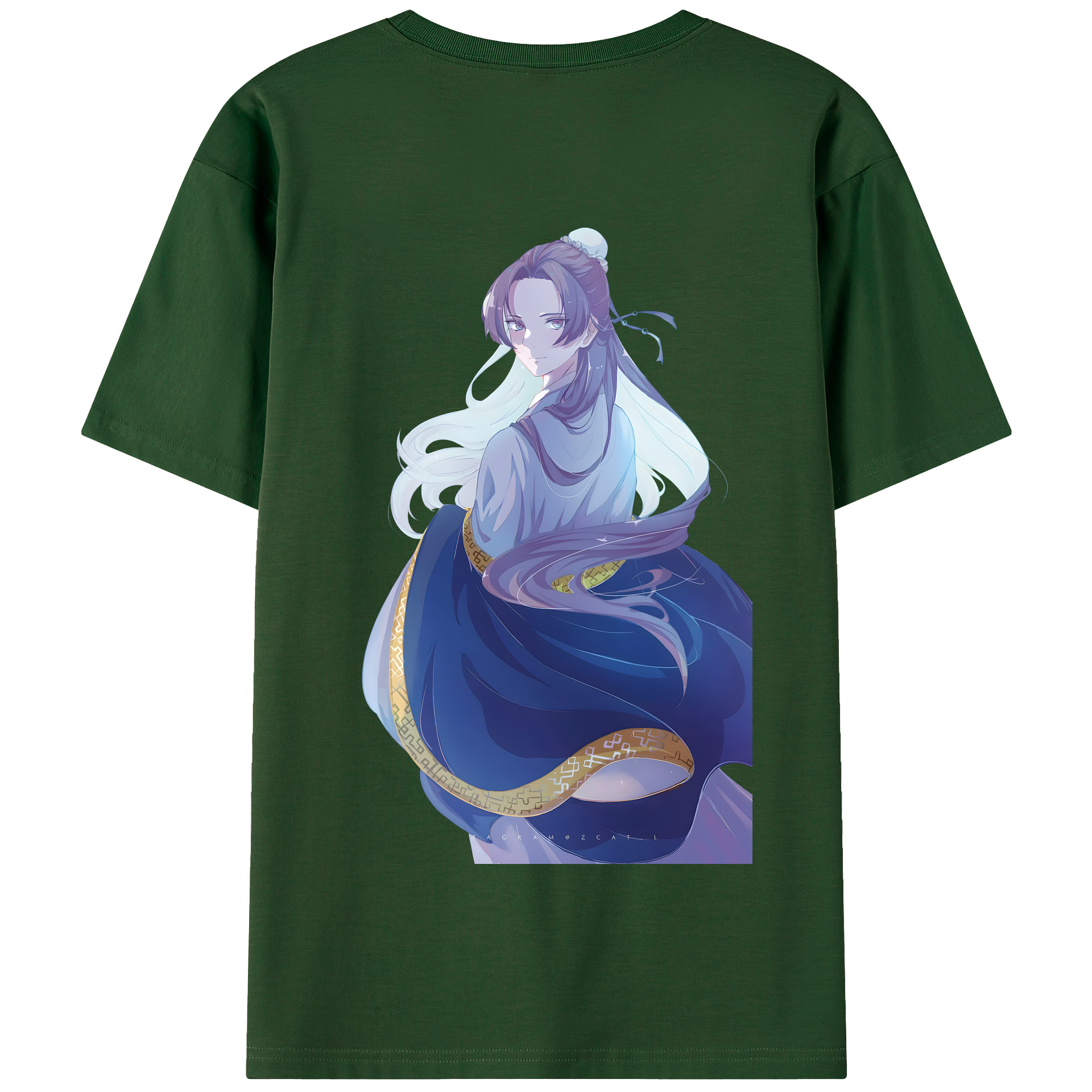 （画像用） 薬屋のひとりごと The Apothecary Diaries 綿100％半袖Tシャツ（背面プリント）